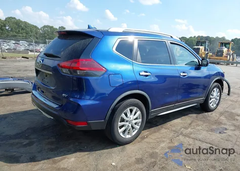 2020 Nissan Rogue Sv Fwd из США, поврежденный, VIN JN8AT2MT4LW041538